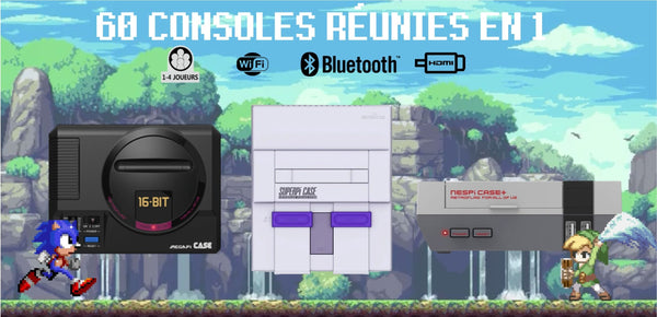 La Console Retrogaming™ : Rejouez à vos jeux d'enfance avec 60.000 jeux  inclus - La Console Rétrogaming