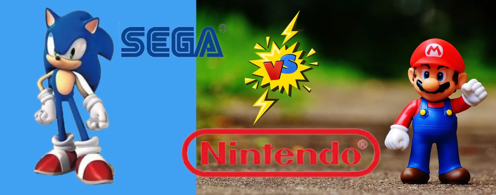 sonic contre mario