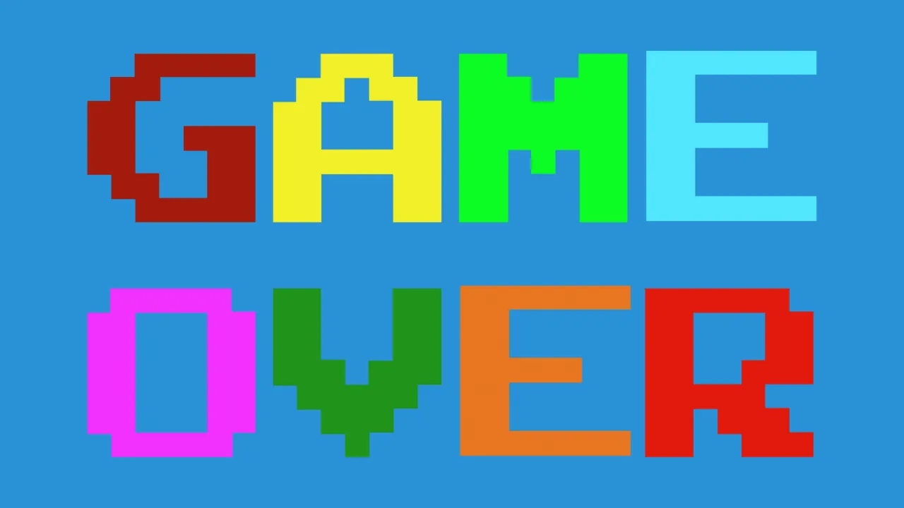 game over