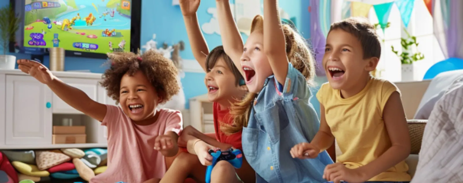 enfants heureux