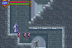 Capture d'écran de Castlevania: Aria of Sorrow