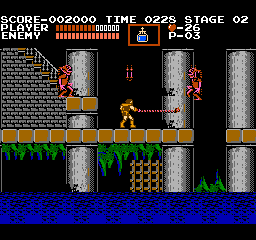 Capture d'écran de Castlevania