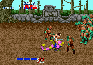 Capture d'écran de Golden Axe