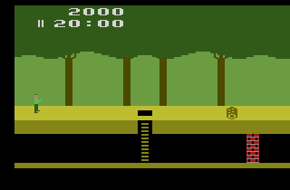 Capture d'écran de Pitfall!