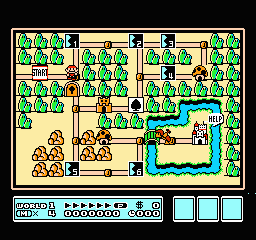 Capture d'écran de Super Mario Bros. 3