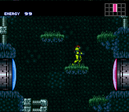 Capture d'écran de Super Metroid