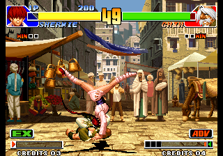 Capture d'écran de The King of Fighters '98