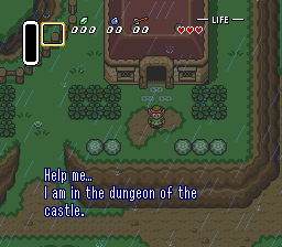 Capture d'écran de The Legend of Zelda: A Link to the Past