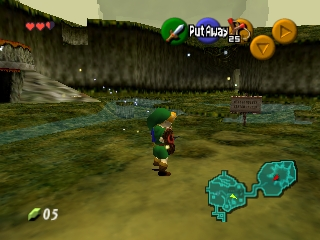 Capture d'écran de The Legend of Zelda: Ocarina of Time