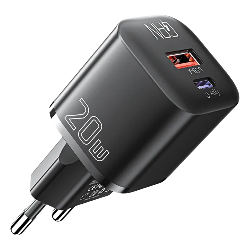 Chargeur secteur USB-C 20 W GaN (Essager)