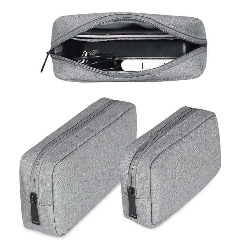 Pochettes de rangement grises