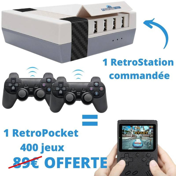 La Console Retro™ | <b> RetroStation + 1 RetroPocket Offerte</b> - La Console Retro