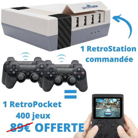 ☆ Boutique Console Retrogaming ☆ – Console de jeux retro, des milliers de  jeux vidéo rétros dans une seule console ! PS2, PS3, Gamecube, Wii, Xbox,  arcade…