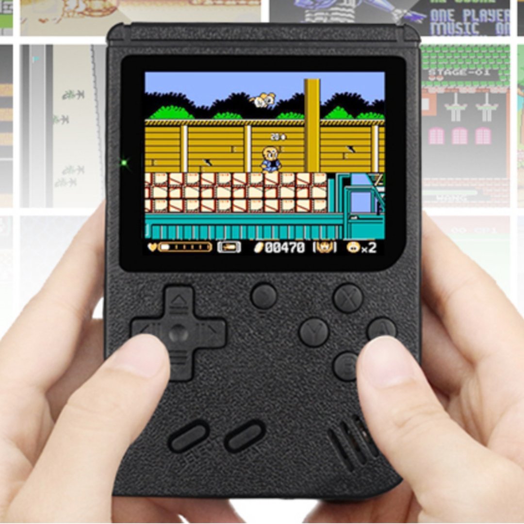 Game Boy - 400 Jeux Intégrés - Noir