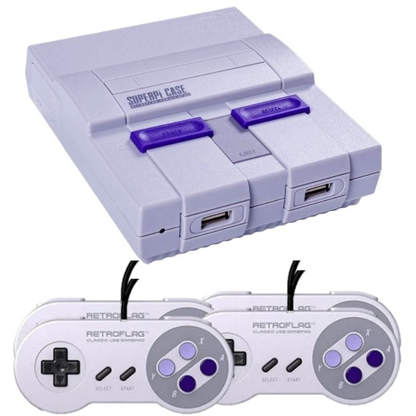 La Console Retro™ - Super Pi Edition USA Deluxe | <b>Le meilleur des jeux vidéo des années 80 à 2000</b> - La Console Retro